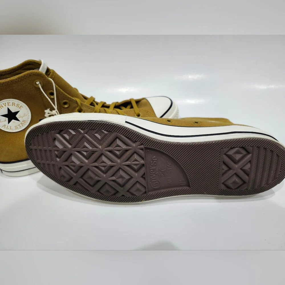 Converse Chuck 70 High Top Suede Hidden Trail/Egret-Black Size 11.5 A05598C NWT - Picture 6 of 8